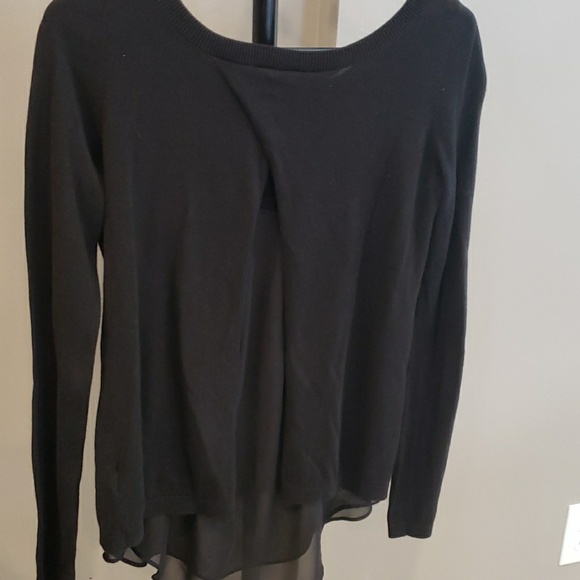 Womens Express sweater, black, size XS - Picture 3 of 4